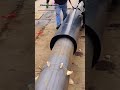 The process of installing concrete pipe guards in a smart way #shorts