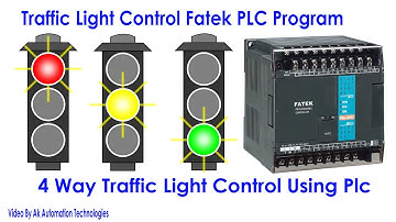 Traffic Light Control Fatek PLC Program | Traffic Signal Control Program | PLC Program