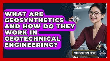 What Are Geosynthetics And How Do They Work In Geotechnical Engineering? - Your Engineering Future