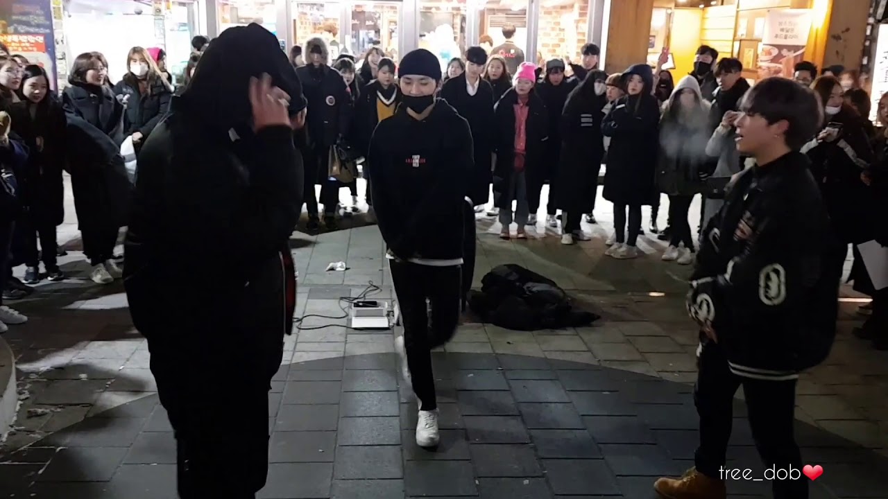 180110 홍대공연 디오비(dob) / 방탄소년단(BTS) - DNA