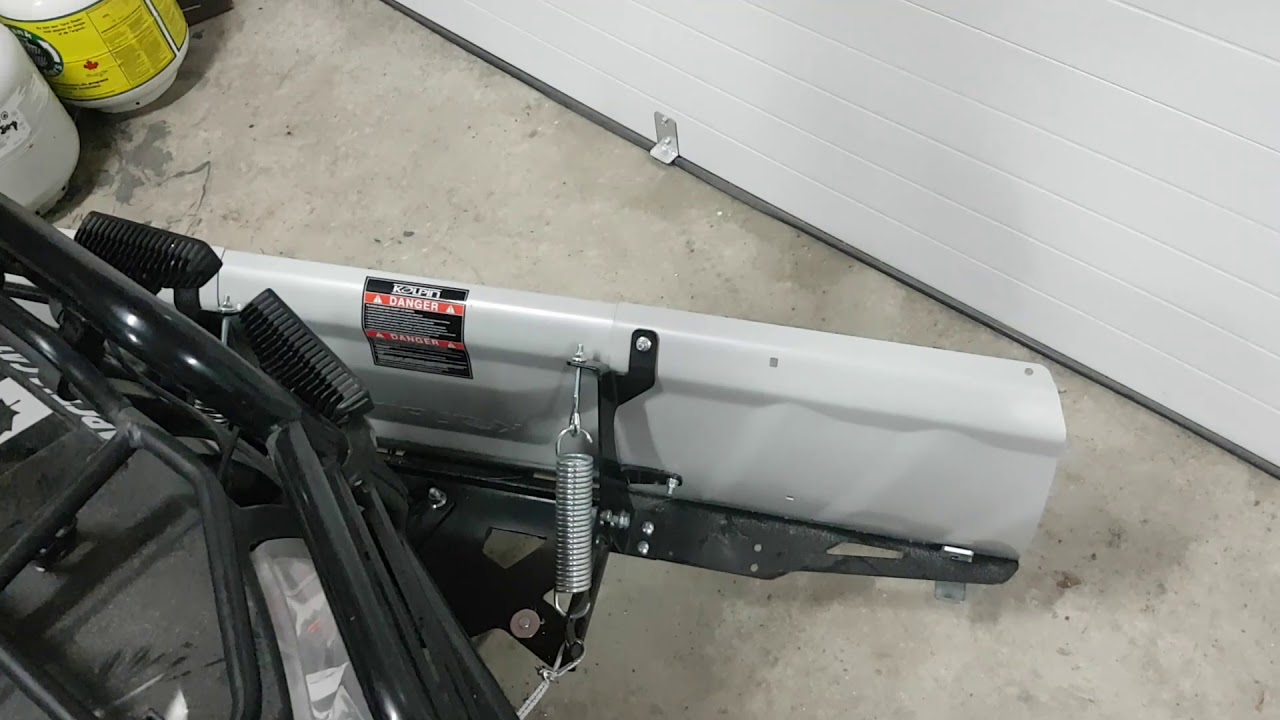 ATV POWER ANGEL PLOW