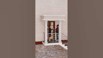 How to use SketchUp for modeling exterior design?! #sketchup #nicetower