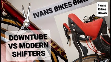 Why Downtube Bike Gear Shifters Are Better Than Modern Shifters|4K
