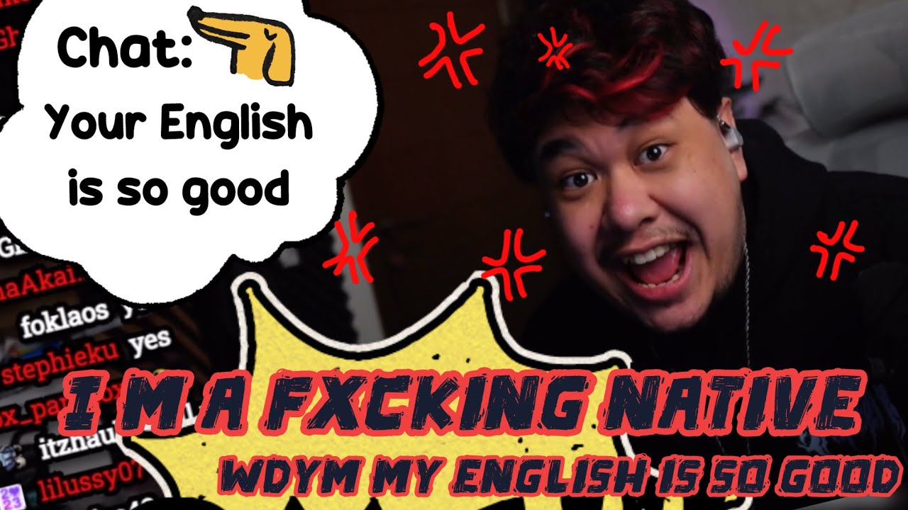 Kuro : WDYM MY ENGLISH IS SO GOOD,I’M A FXCKING NATIVE!!