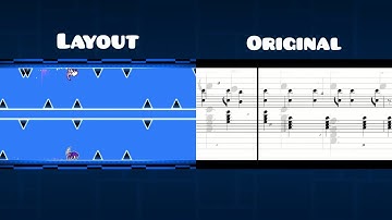 "Piano Man" Layout vs Original Comparison | Geometry Dash 2.11