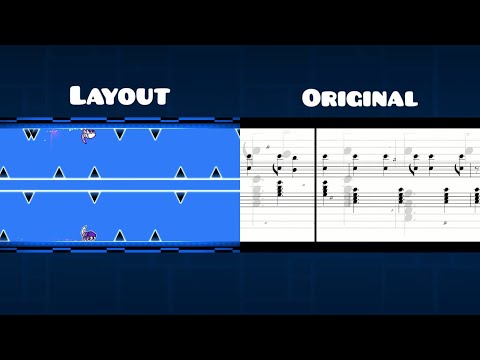 "Piano Man" Layout vs Original Comparison | Geometry Dash 2.11