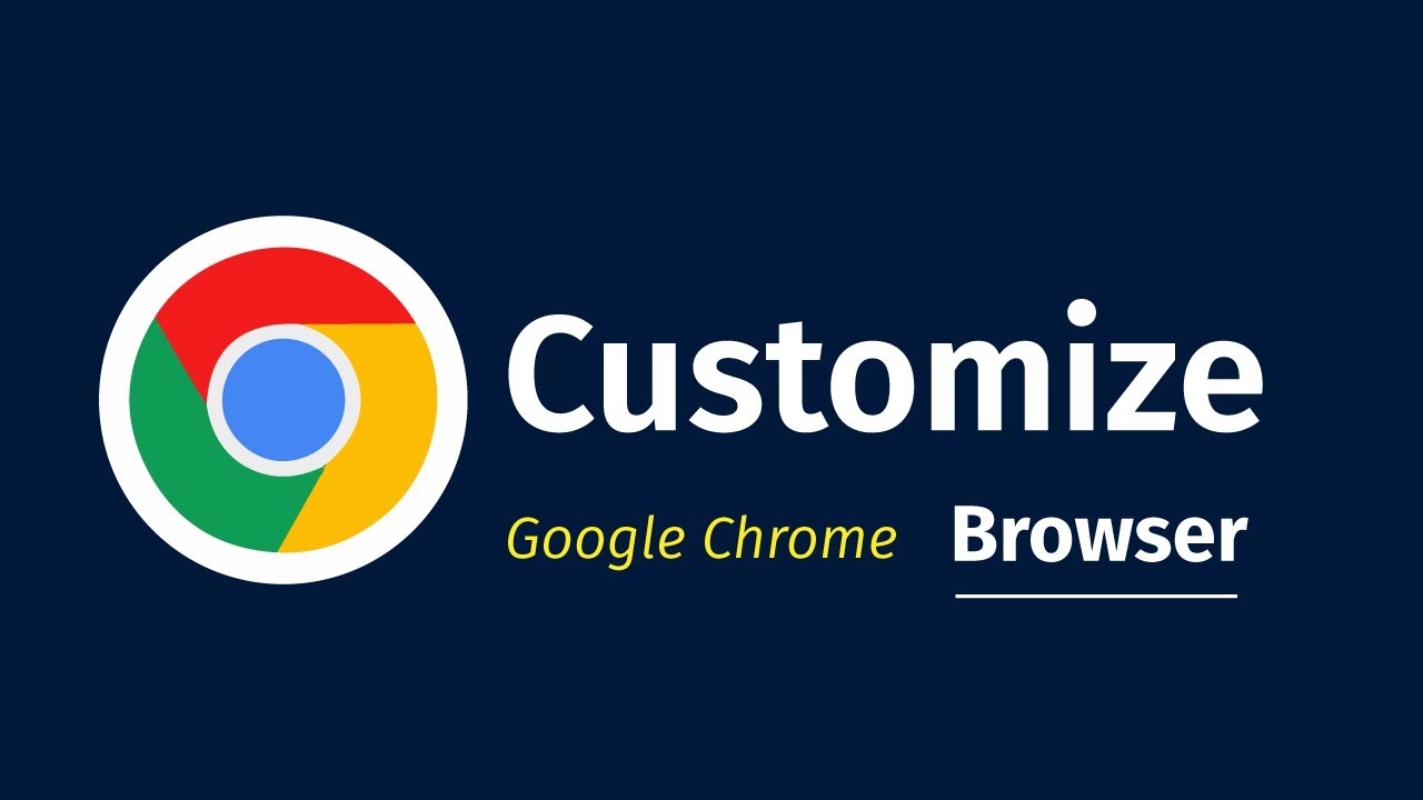 How To Customize Toolbar With Google Chrome - YouTube