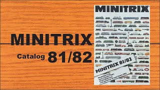 MINITRIX Catalog 1981/82
