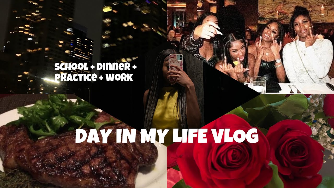 a couple random days in my life | start of 2023, dinner, GRWM, school, work, practice
