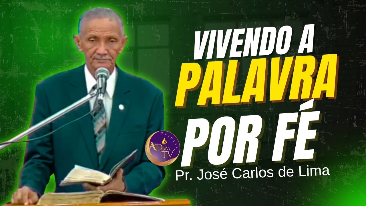Pr. José Carlos de Lima / Por tua palavra viverei. Culto de doutrina.