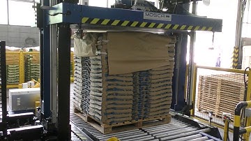 MOSCA KCA-121 - Fully Automated Pallet Packing Press