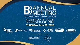 2026 BBB Serving New Mexico & SW Colorado Annual Meeting & Awards Luncheon