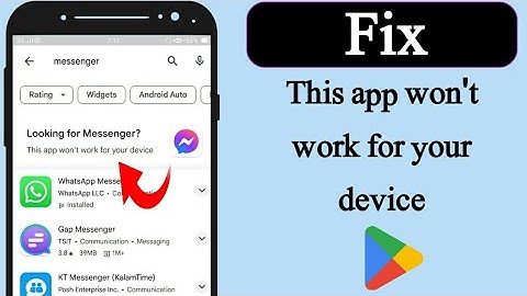 How to fix this app won