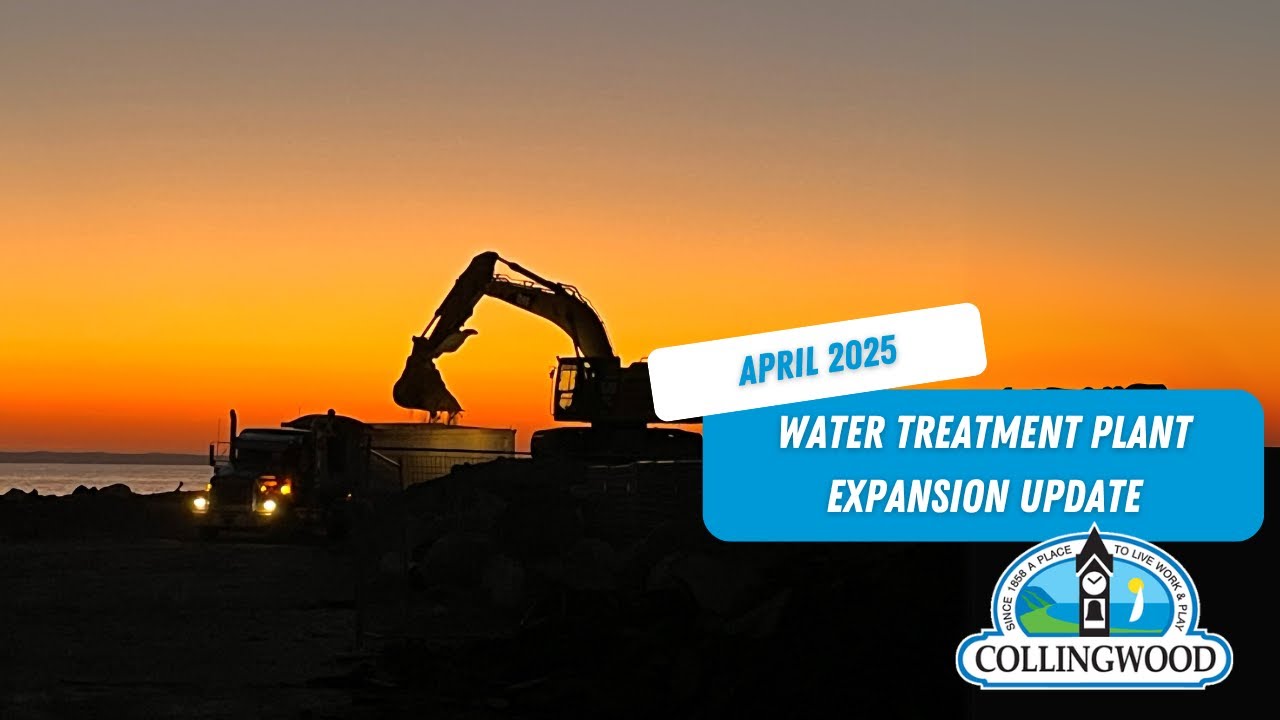 Collingwood Water Treatment Plant Expansion Update: April 2025
