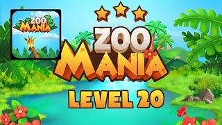 Zoo Mania: Mahjong & Animal 🐼 Panda Level 20 [Solution] screenshot 3