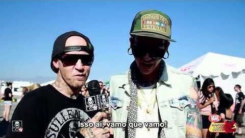 Rick Thorne entrevista T  Mills na Warped Tour 2012