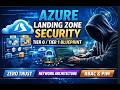 Azure Landing Zone Security Design (Tier-0/Tier-1) | Enterprise Blueprint + Reference Architecture