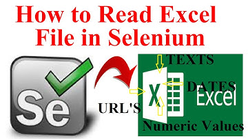 How to read excel file in Selenium Using Apache POI | Interview Question