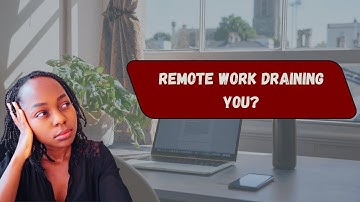 Remote Work Burnout? 5 HABITS to THRIVE Working From Home (Don