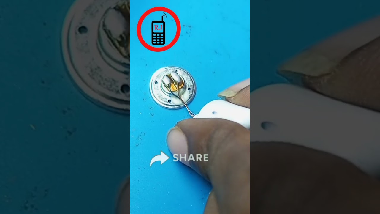 headphone speaker soldering wire