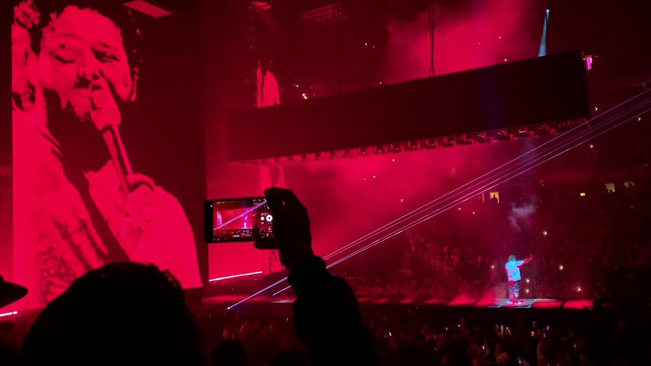 Post Malone Indianapolis FanCam Feb. 9, 2020