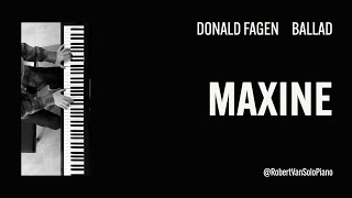 Donald Fagen - Maxine - Solo Piano