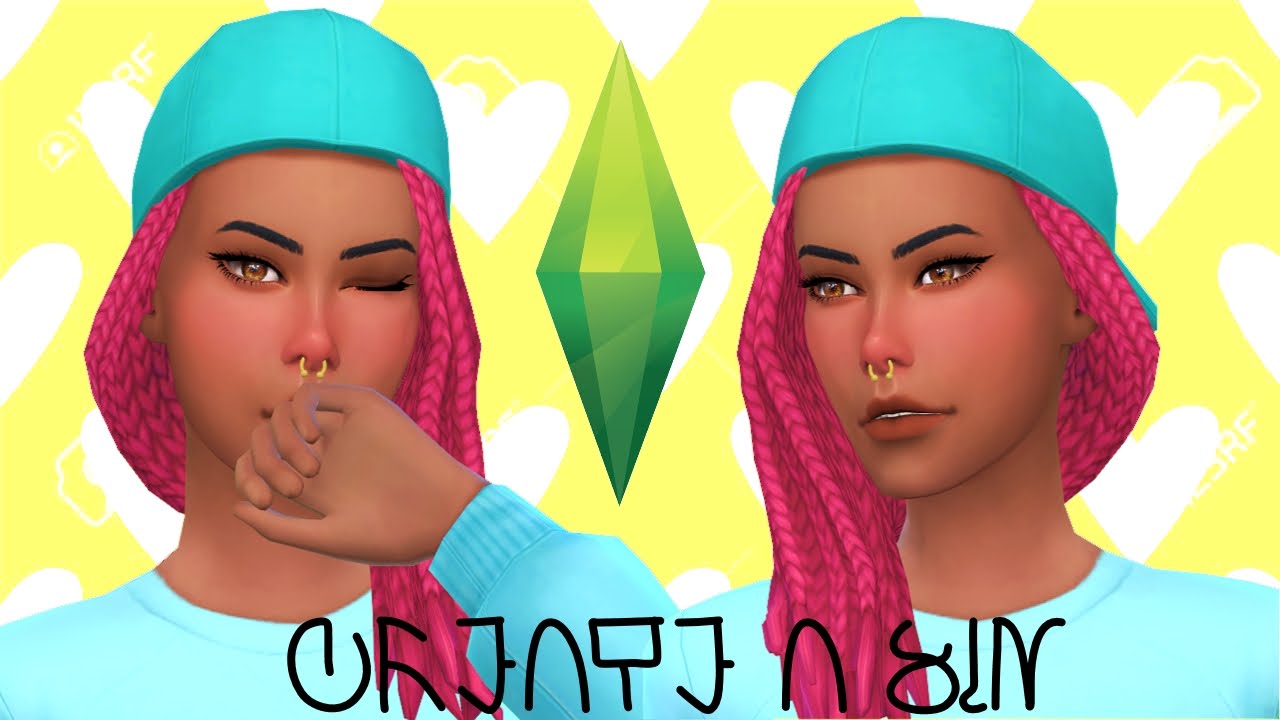 SIMS 4 CAS || CASUAL SIM || SPOOKYPLAYS