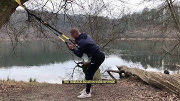 TRX Thoracic Rotation With Hip Hinge by MP