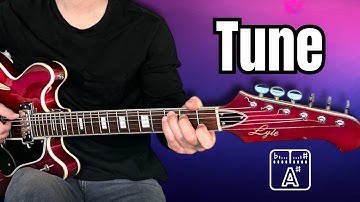 Tuning a Guitar - Standard tuning for 6 string guitar #guitar #tuning