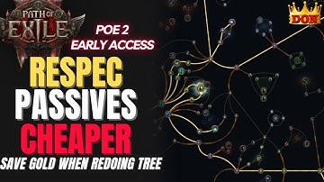 Use This Trick To Save Gold When Respecing in Path of Exile 2 POE2