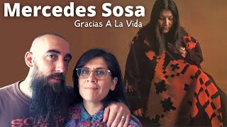 Mercedes Sosa - Gracias A La Vida (REACTION) with my wife