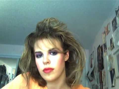 80's Makeup Tutorial - YouTube