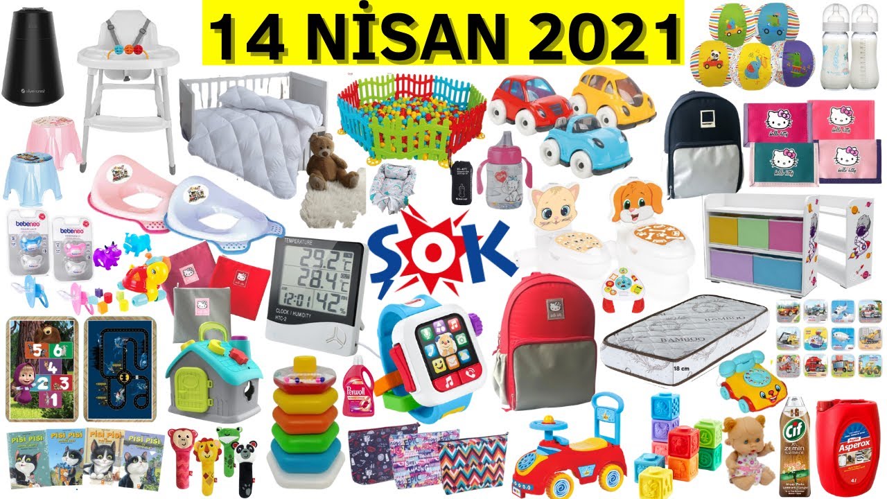 TEK VE NET İZLEYİN ŞOK MARKET 14 NİSAN 2021 ANNE BEBEK ÜRÜNLERİ