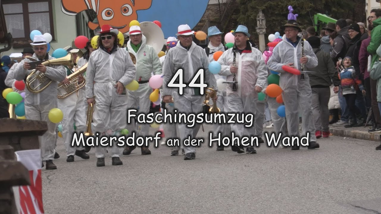 44  Faschingsumzug Maiersdorf 2024