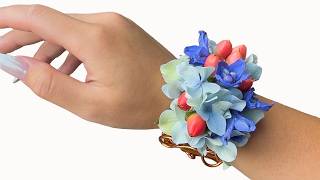 Hydrangea Wrist Corsage