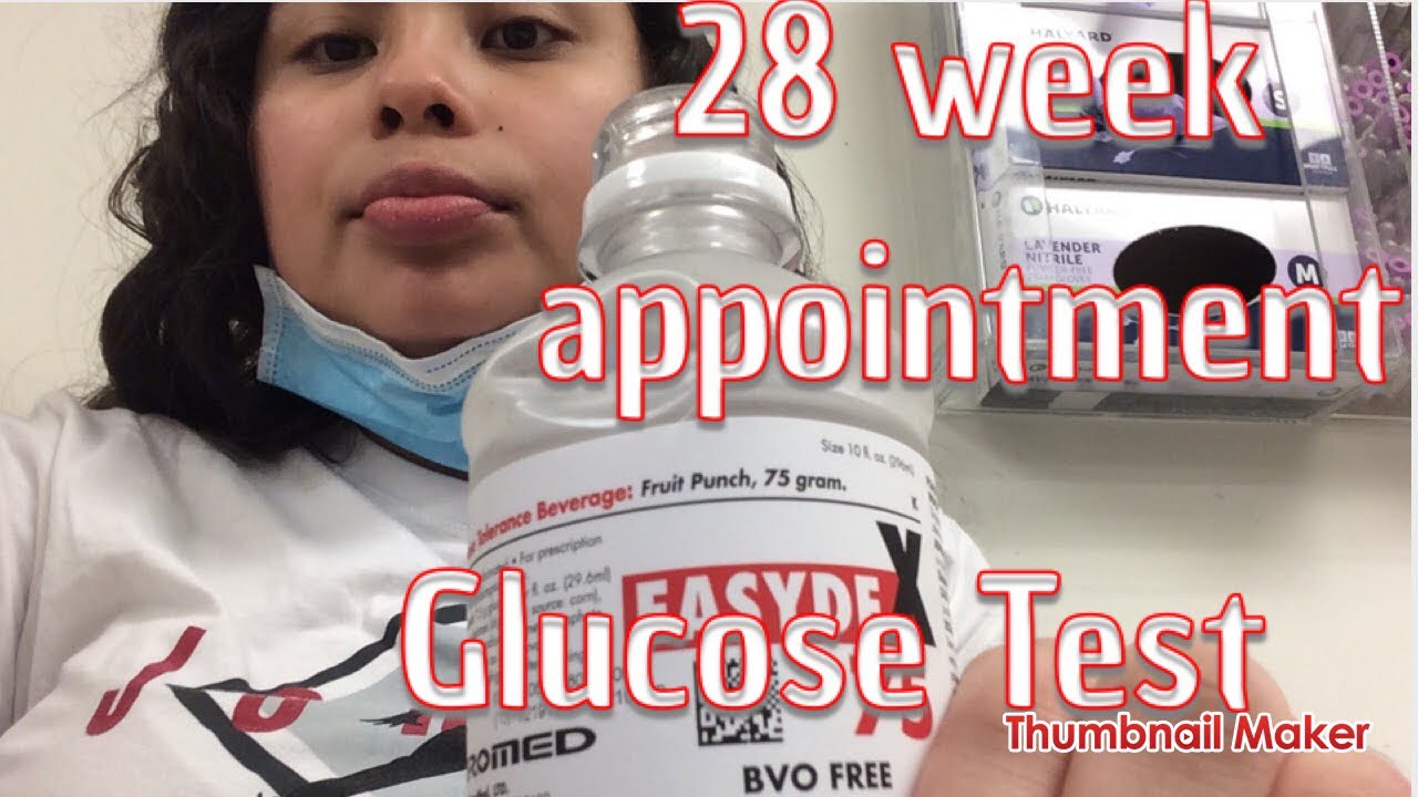 28 week appointment/Glucose Test/Pregnant at 14 YouTube