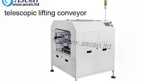 telescopic lifting conveyor and PCB Telescopic gate conveyor