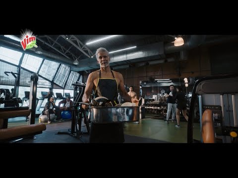 Vim Black for Men - Easy to Clean More to Brag (English)