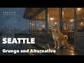 Shiba Inu in Seattle — rainy grunge rock for night work|作業用BGM