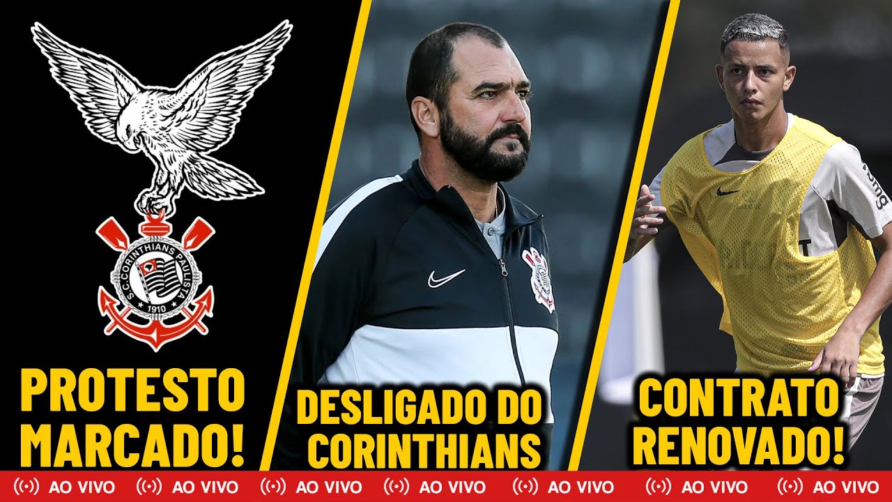 GAVIÕES MARCA PROTESTO | DESLIGAMENTO DE DANILO DO CORINTHIANS | KAYKE ...