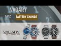 How to change the battery of a vagary by citizen 1a12 analog watch