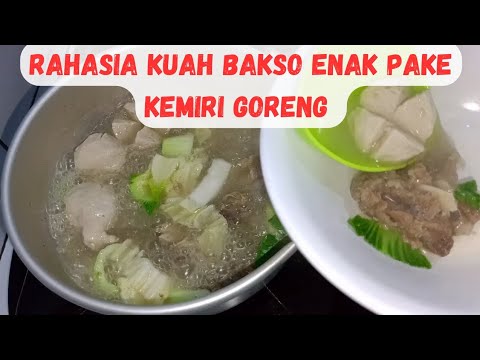 Kuah Bakso Kemiri