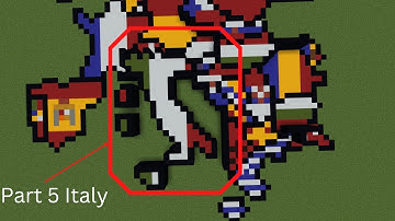 How To Build Small Scale Earth In Minecraft Part 5 Italy