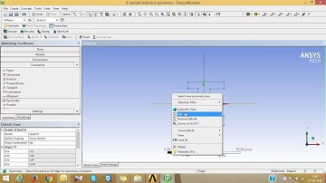 applying UDL on a beam using ansys workbench