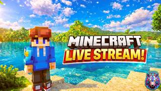 New survival series🔴 LIVE 🔥 Minecraft Multiplayer | Short Live Stream | Road to 26k 🚀