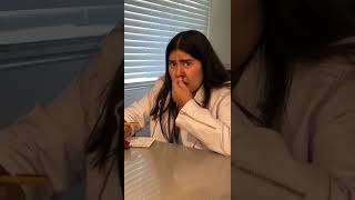 Girl Doing Some Serious Nose Picking