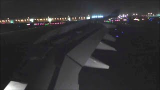 Qatar Airways Airbus A340-642 | Night Arrival At Dubai