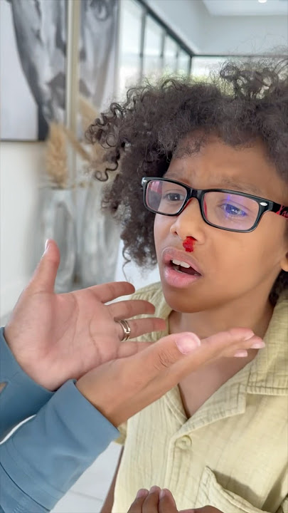 We seen his nose and then this happened… #shorts #chaos #family #eviltwin