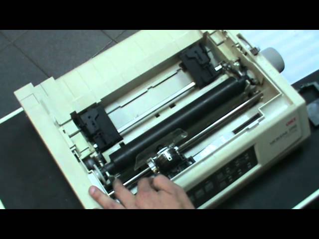 Funcionamiento y componentes de las impresoras matriciales - YouTube