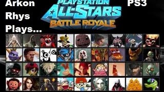 Arkon Rhys Plays...Playstation All-Stars Battle Royale Tutorial PS3